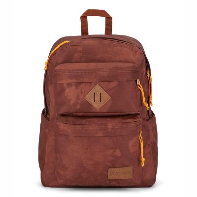 JanSport Double Break Laptop Rugzak Bruin | NL_JS423