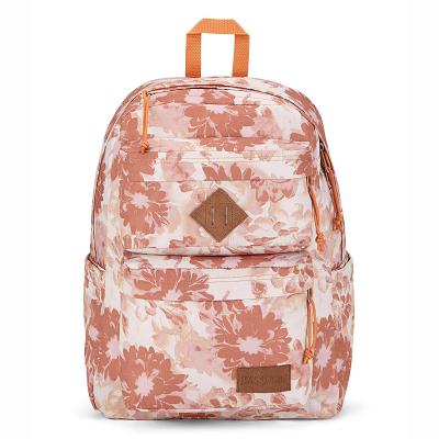 JanSport Double Break Laptop Rugzak Oranje | NL_JS191