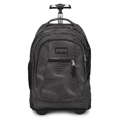 JanSport Driver 8 Rolling Laptop Rugzak Zwart | NL_JS02B