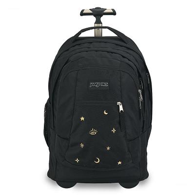 JanSport Driver 8 Rugzak Met Wieltjes Zwart | NL_JS159