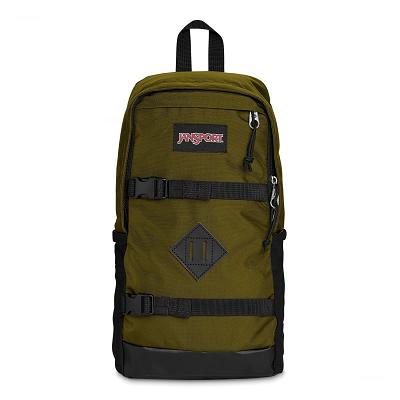 JanSport Off Campus Sling Schooltas Olijfgroen | NL_JS473