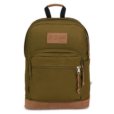 JanSport Right Pack Premium Laptop Rugzak Olijfgroen | NL_JS389