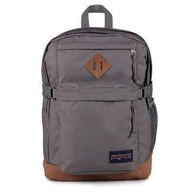 JanSport SUEDE CAMPUS Laptop Rugzak Diepgrijs | NL_JS442