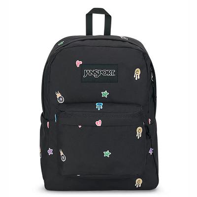 JanSport SuperBreak® Plus Laptop Rugzak Zwart | NL_JS558