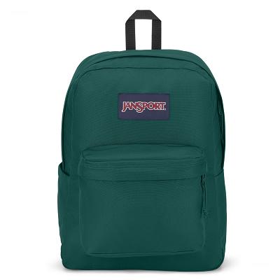 JanSport SuperBreak® Plus Schooltas Diepgroen | NL_JS377