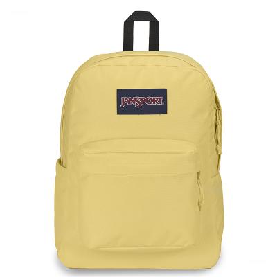 JanSport SuperBreak® Plus Schooltas Geel | NL_JS090