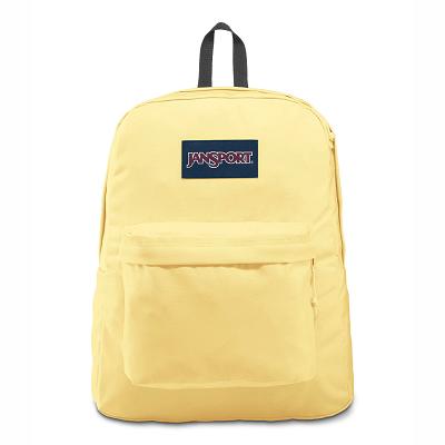 JanSport SuperBreak® Plus Schooltas Geel | NL_JS355