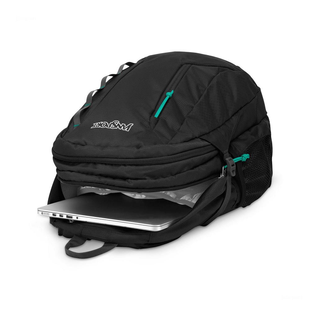 JanSport Agave Laptop Rugzak Zwart | NL_JS250