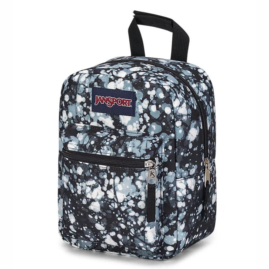 JanSport BIG BREAK Lunchtas Zwart Blauw | NL_JS320