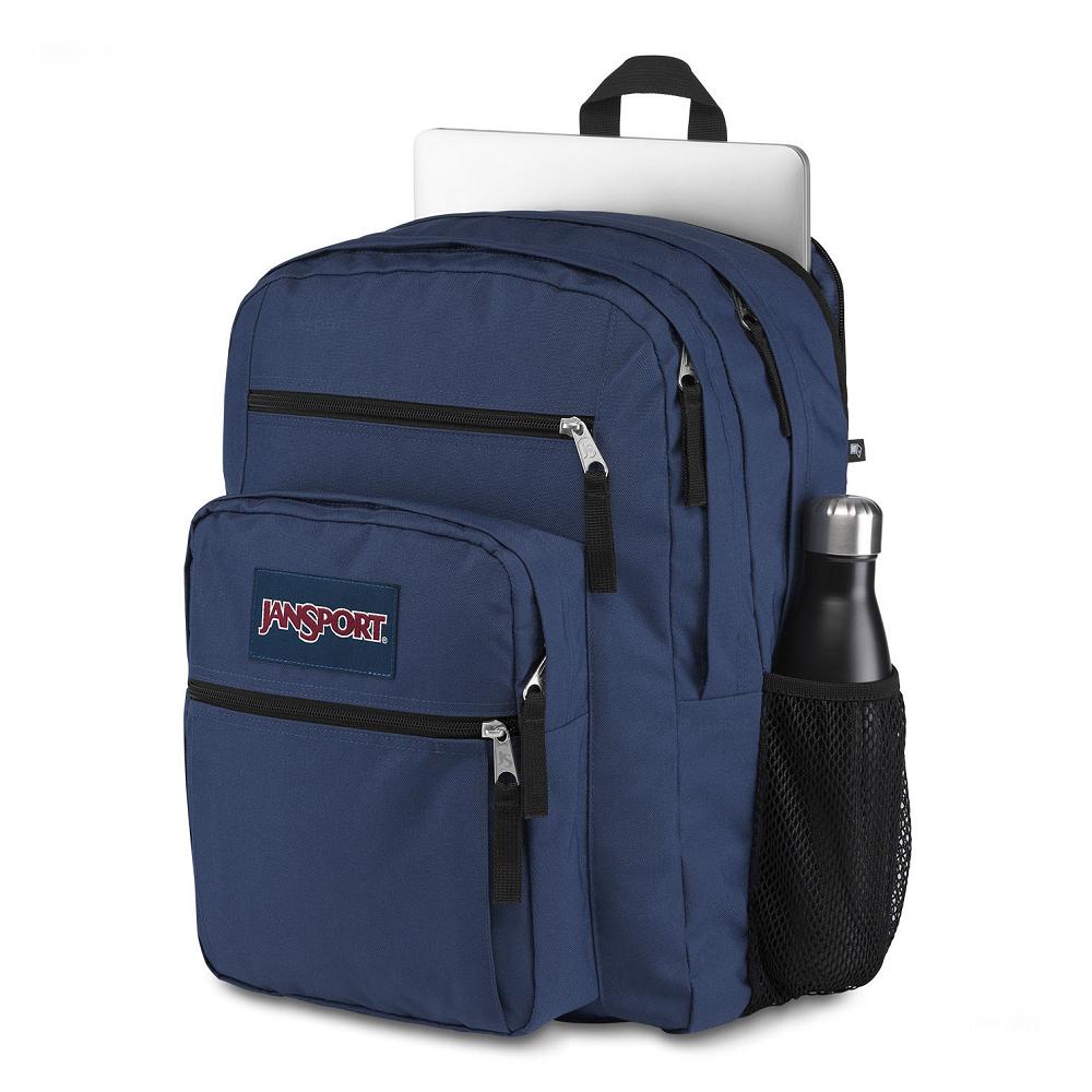 JanSport BIG STUDENT Laptop Rugzak Donkerblauw | NL_JS449