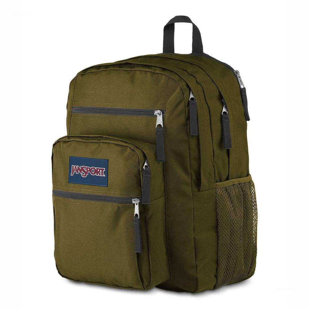 JanSport BIG STUDENT Laptop Rugzak Olijfgroen | NL_JS585