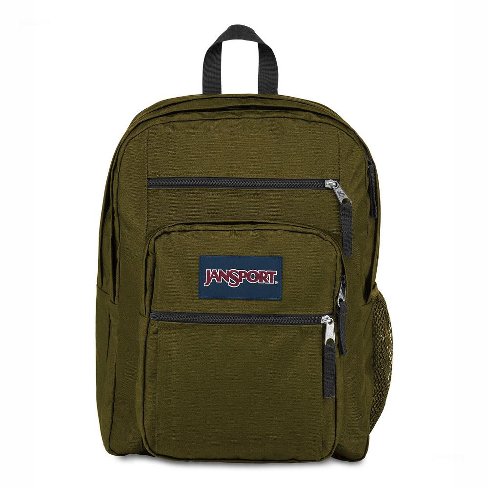 JanSport BIG STUDENT Laptop Rugzak Olijfgroen | NL_JS585