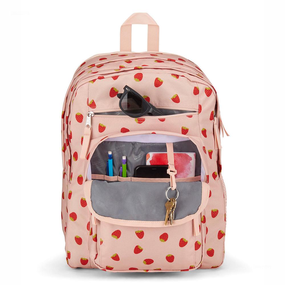 JanSport BIG STUDENT Laptop Rugzak Roze Rood | NL_JS361