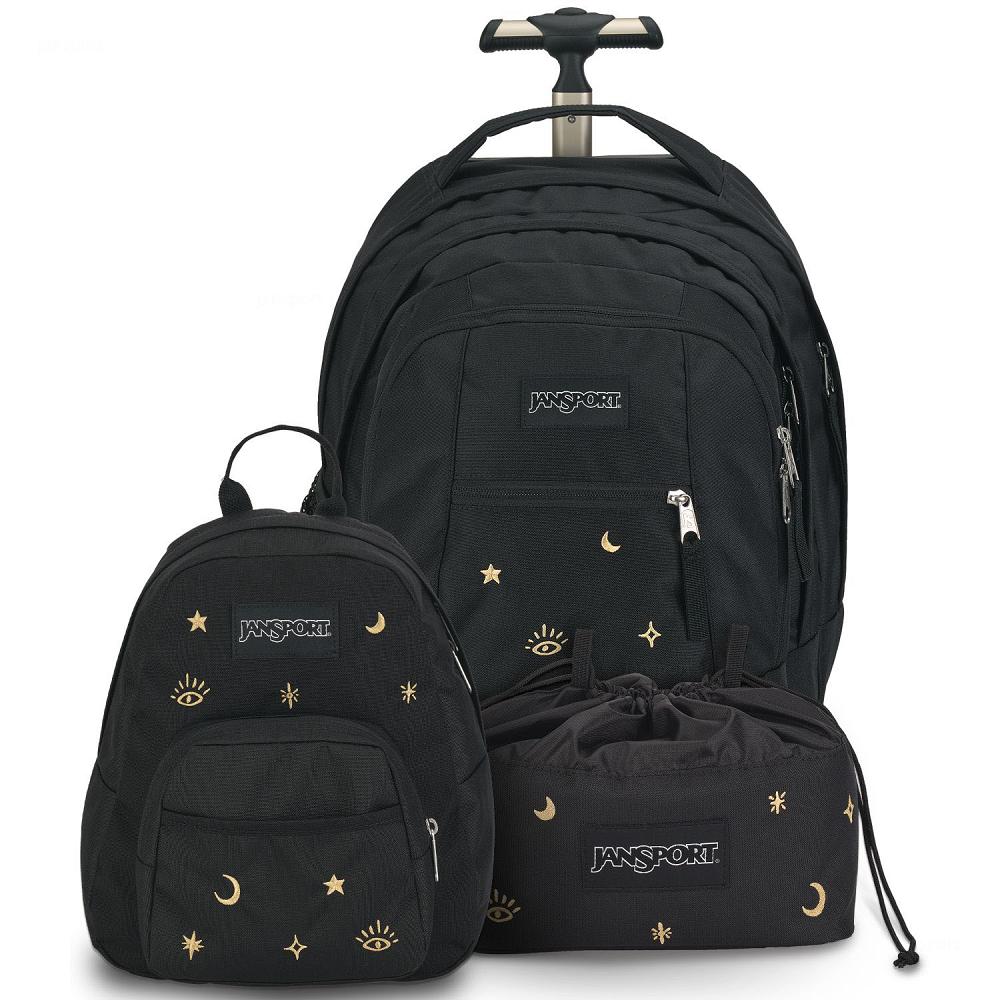 JanSport Bundle Schooltas Zwart | NL_JS10B