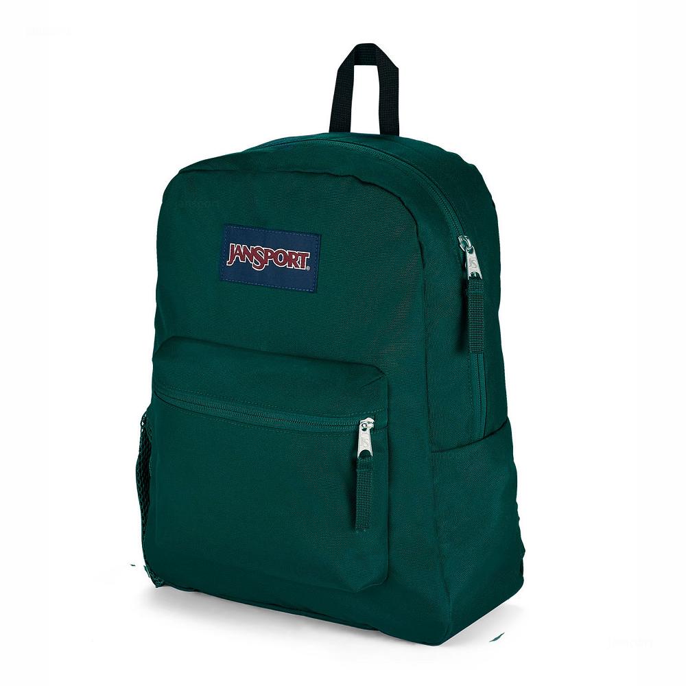 JanSport CROSS TOWN Schooltas Groen | NL_JS058