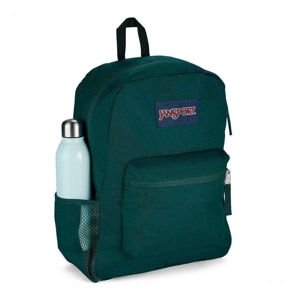 JanSport CROSS TOWN Schooltas Groen | NL_JS058