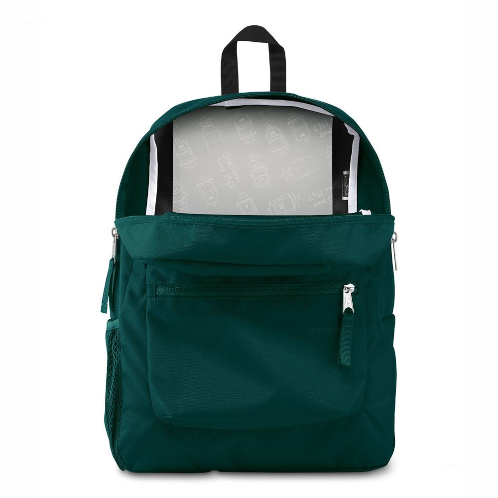 JanSport CROSS TOWN Schooltas Groen | NL_JS058