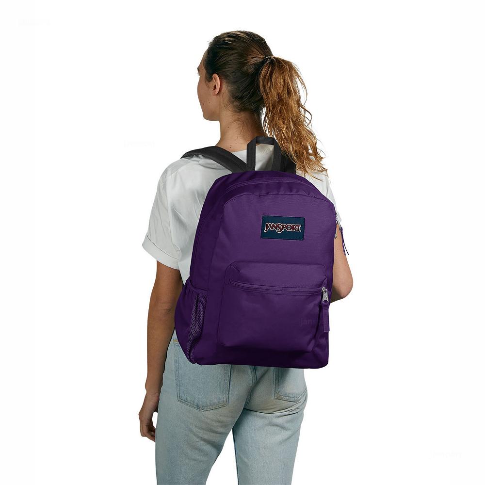 JanSport CROSS TOWN Schooltas Paars | NL_JS094