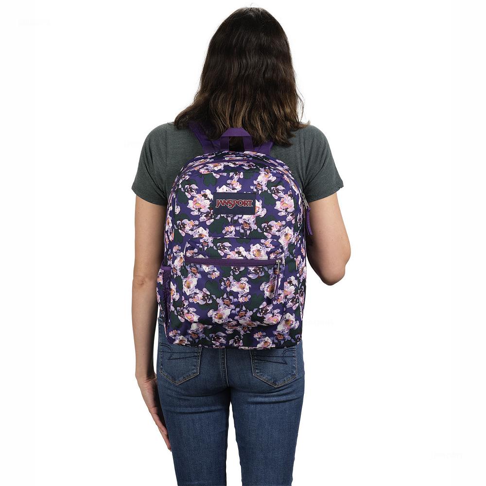 JanSport CROSS TOWN Schooltas Paars | NL_JS529