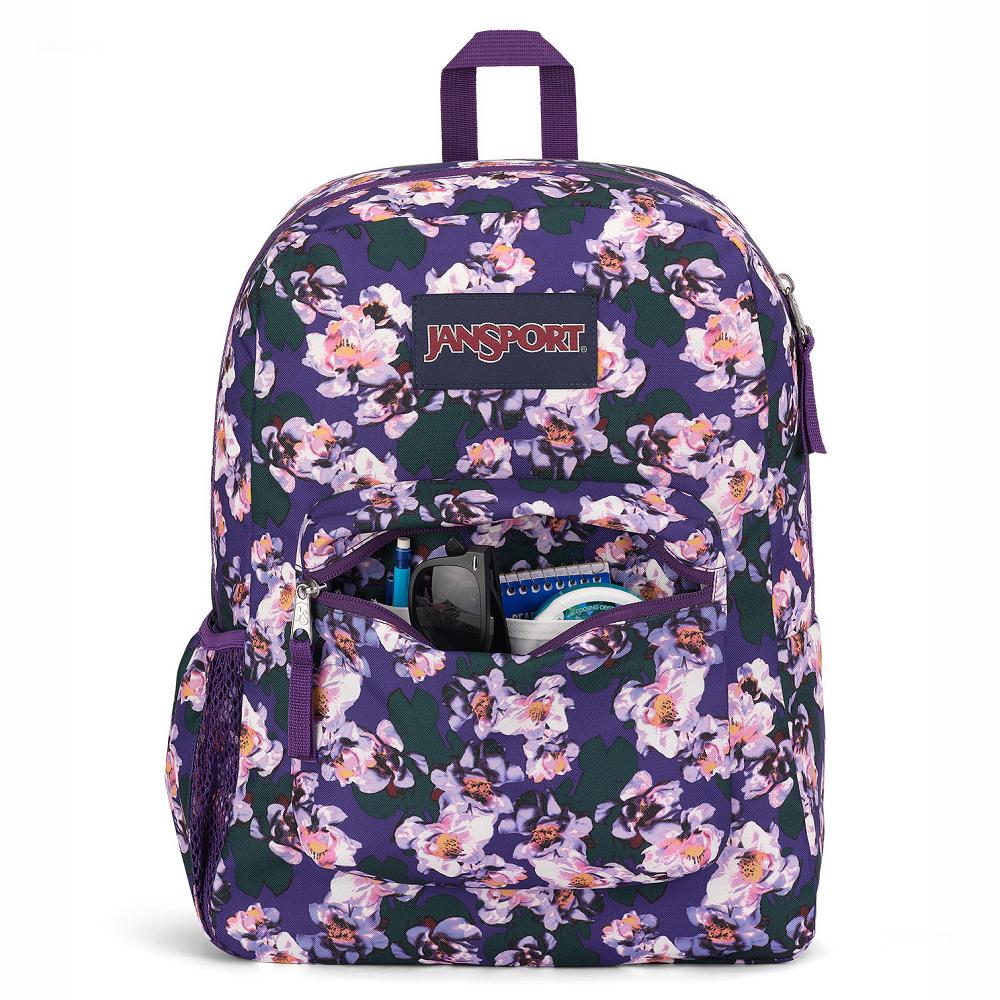 JanSport CROSS TOWN Schooltas Paars | NL_JS529