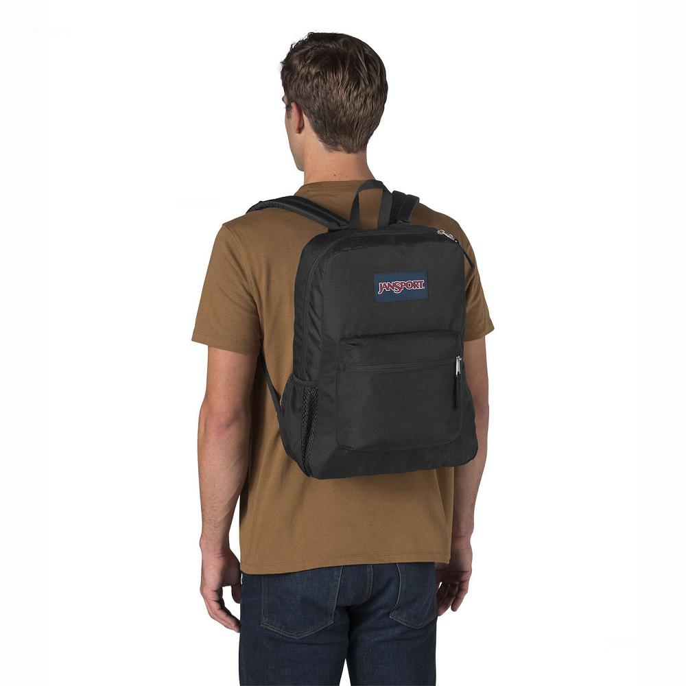 JanSport CROSS TOWN Schooltas Zwart | NL_JS341