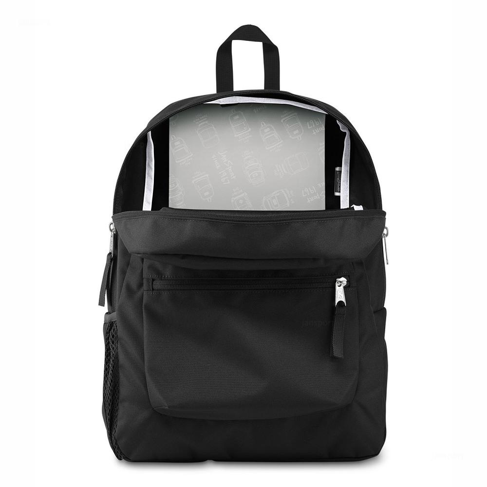 JanSport CROSS TOWN Schooltas Zwart | NL_JS341