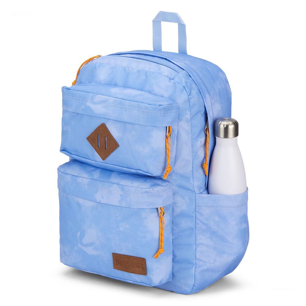 JanSport Double Break Laptop Rugzak Blauw | NL_JS548