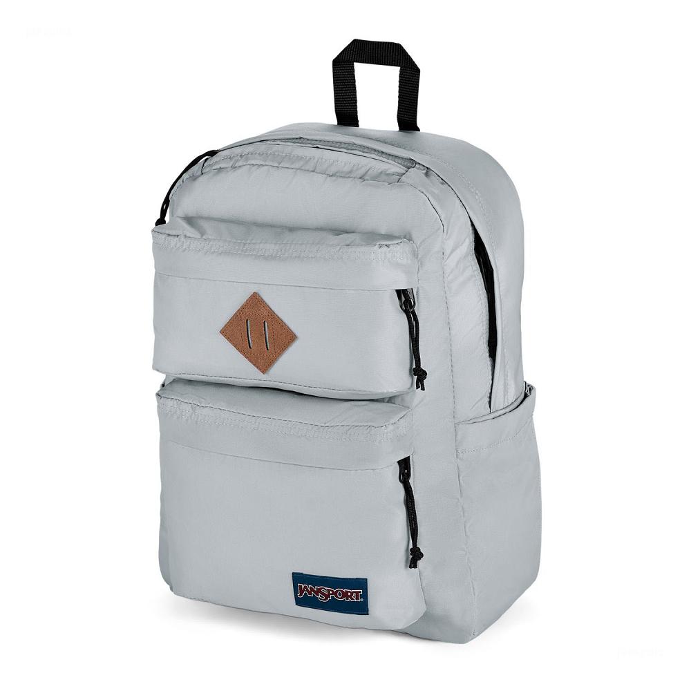 JanSport Double Break Laptop Rugzak Grijs | NL_JS329