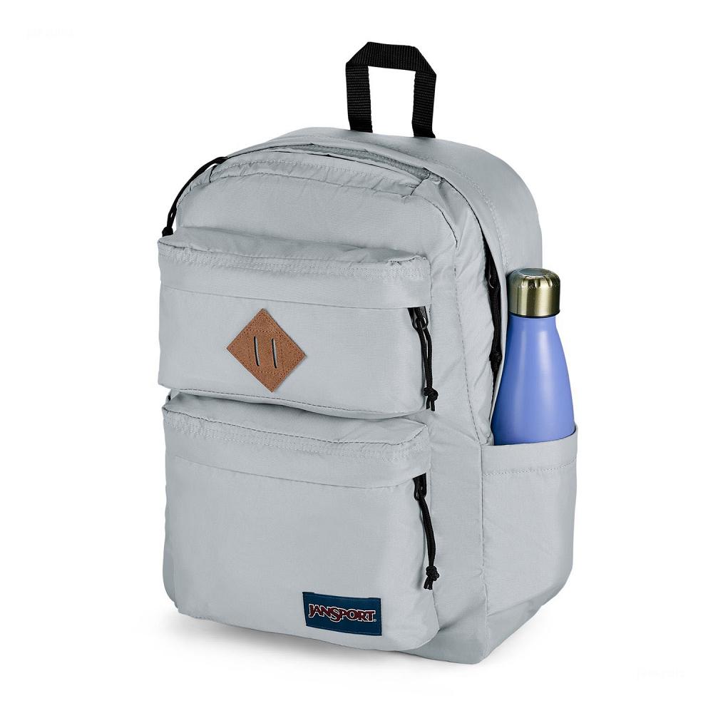 JanSport Double Break Laptop Rugzak Grijs | NL_JS329