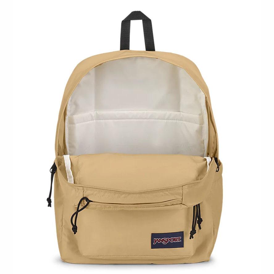 JanSport Double Break Laptop Rugzak Khaki | NL_JS317