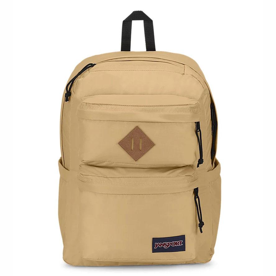 JanSport Double Break Laptop Rugzak Khaki | NL_JS317