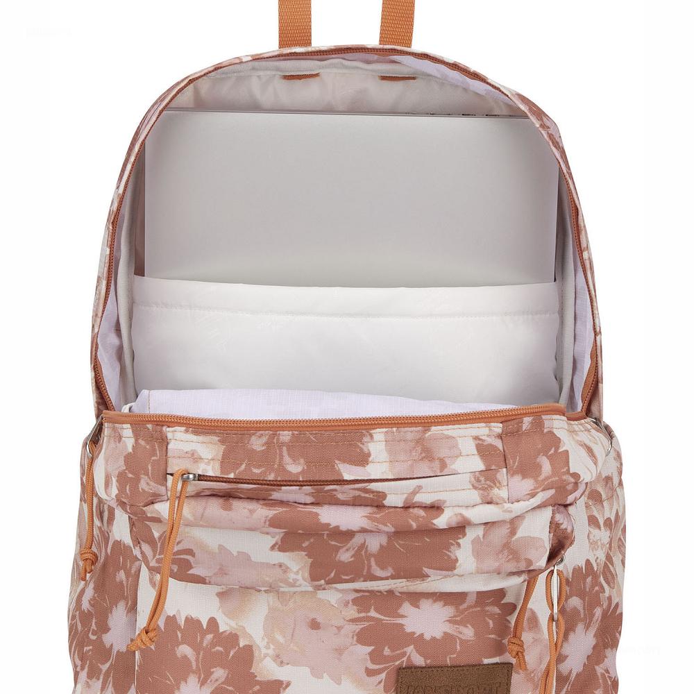 JanSport Double Break Laptop Rugzak Oranje | NL_JS191