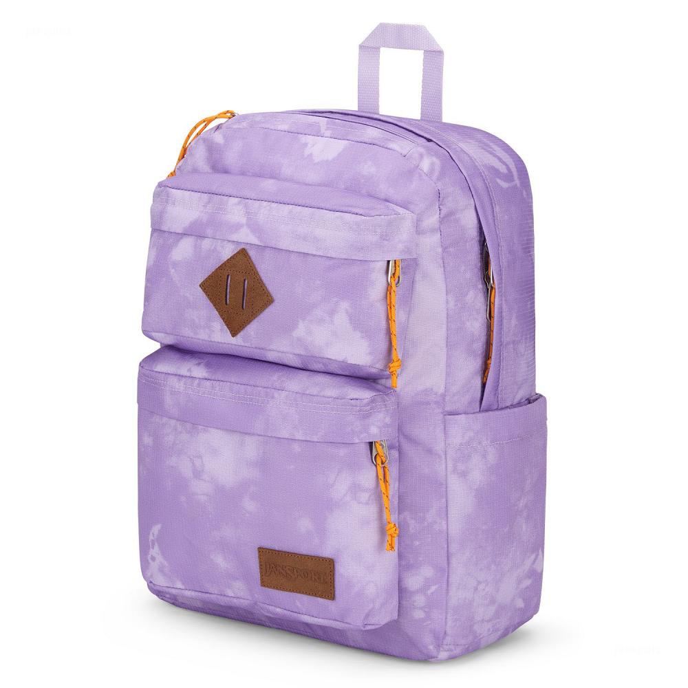 JanSport Double Break Laptop Rugzak Paars | NL_JS136