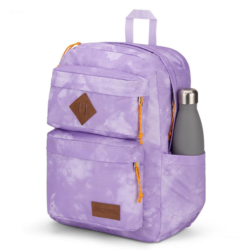 JanSport Double Break Laptop Rugzak Paars | NL_JS136