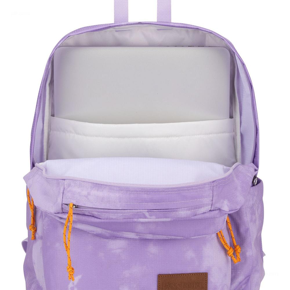 JanSport Double Break Laptop Rugzak Paars | NL_JS136