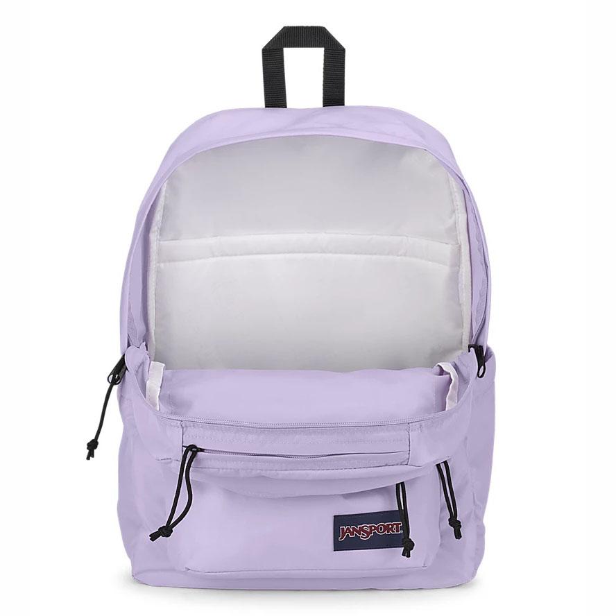 JanSport Double Break Laptop Rugzak Paars | NL_JS414