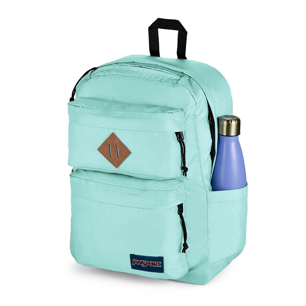 JanSport Double Break Schooltas Lichtblauw | NL_JS516