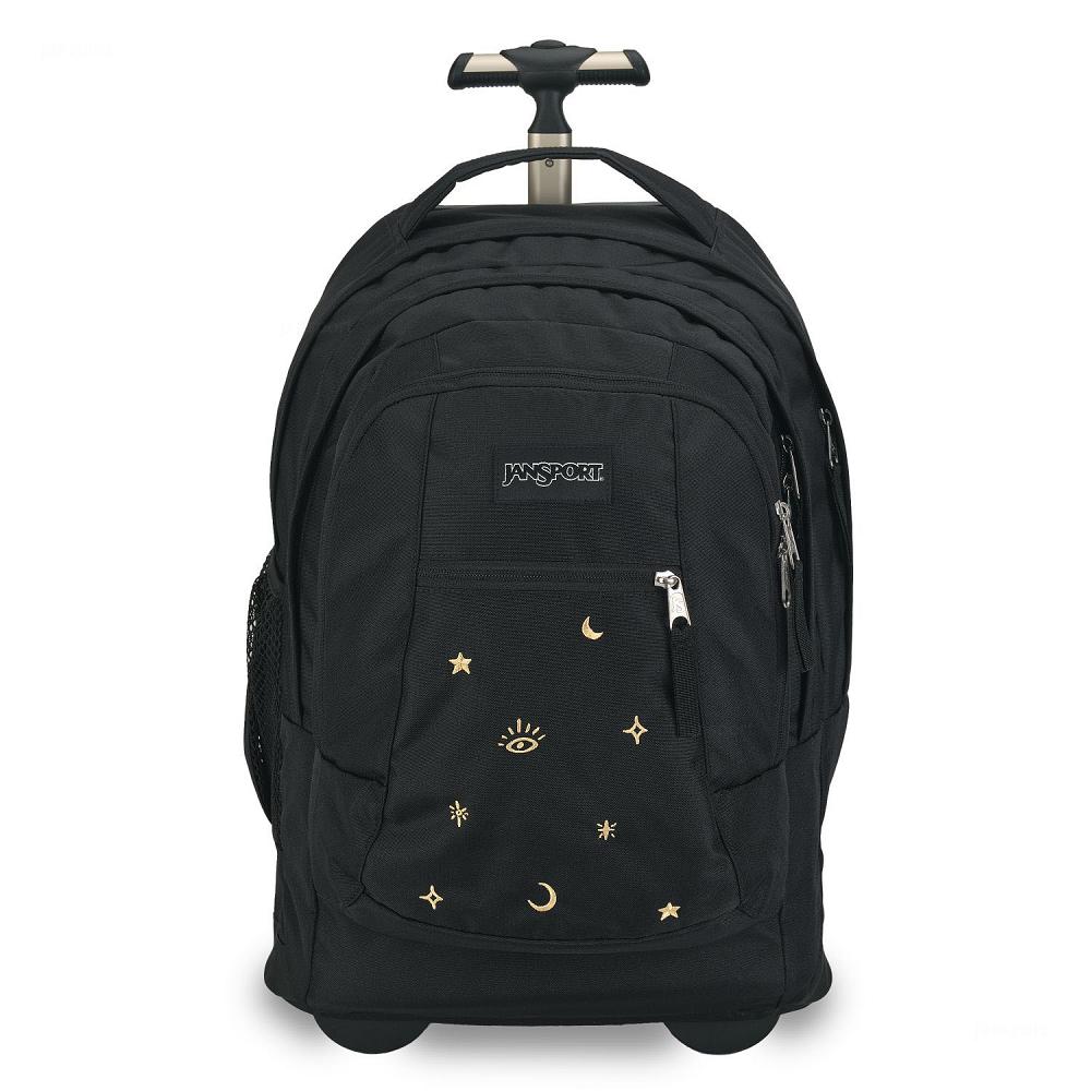 JanSport Driver 8 Rolling Laptop Rugzak Zwart | NL_JS257