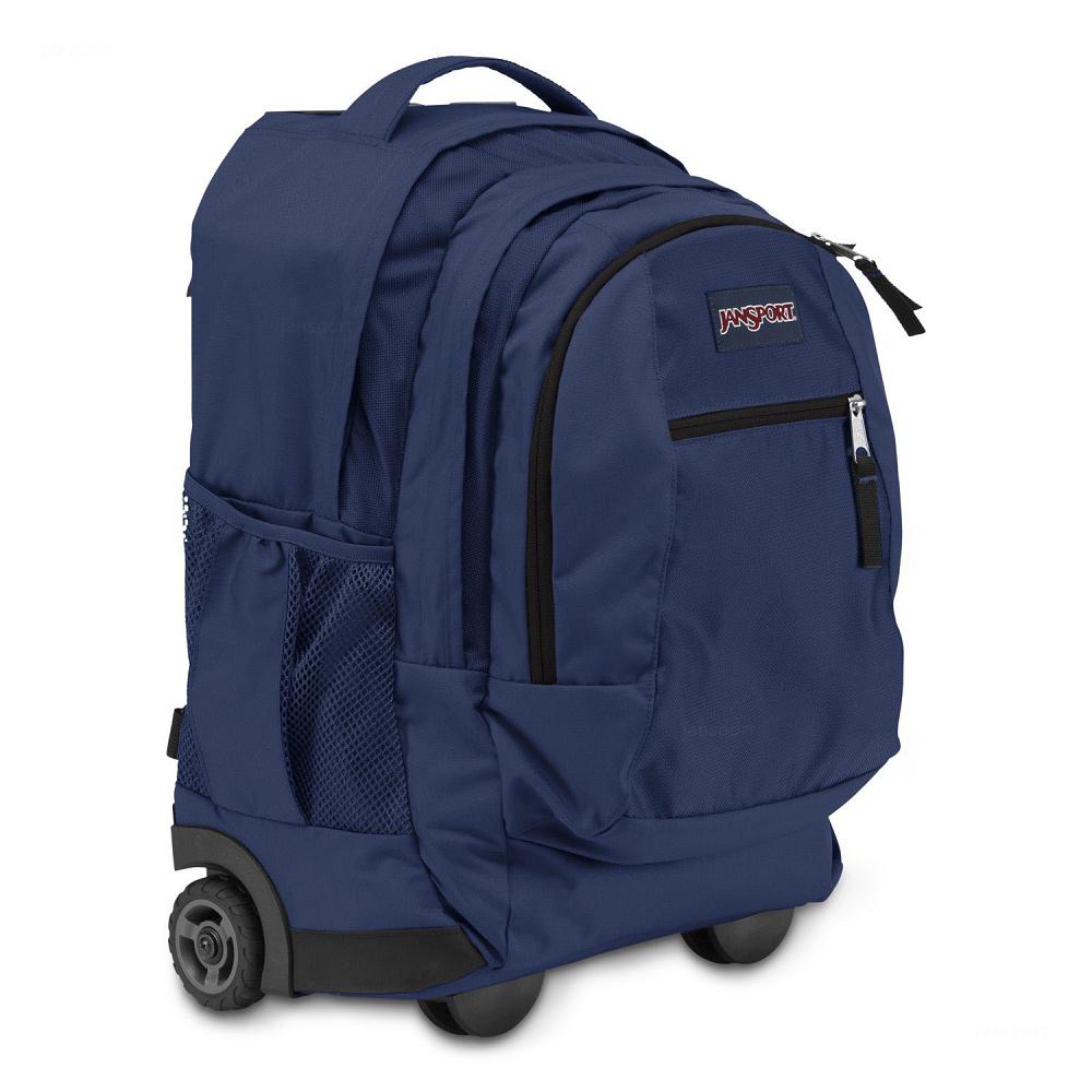 JanSport Driver 8 Rugzak Met Wieltjes Donkerblauw | NL_JS238