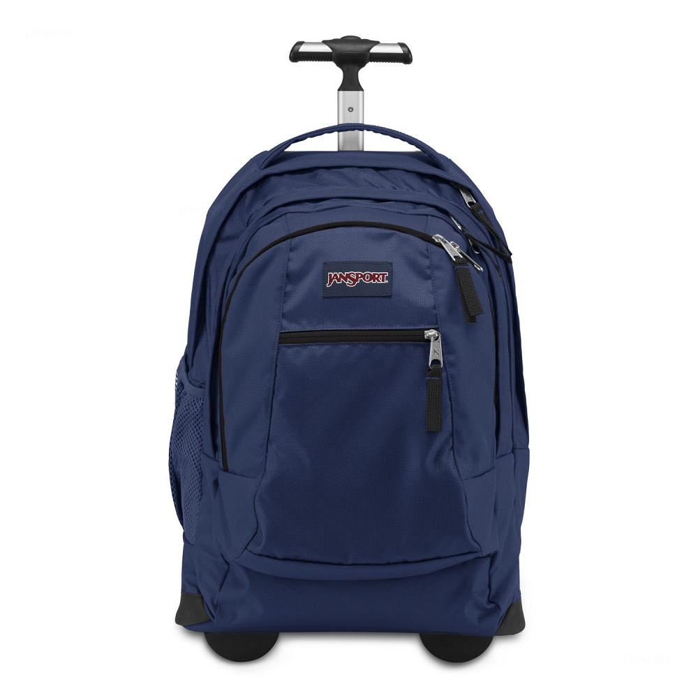 JanSport Driver 8 Rugzak Met Wieltjes Donkerblauw | NL_JS238