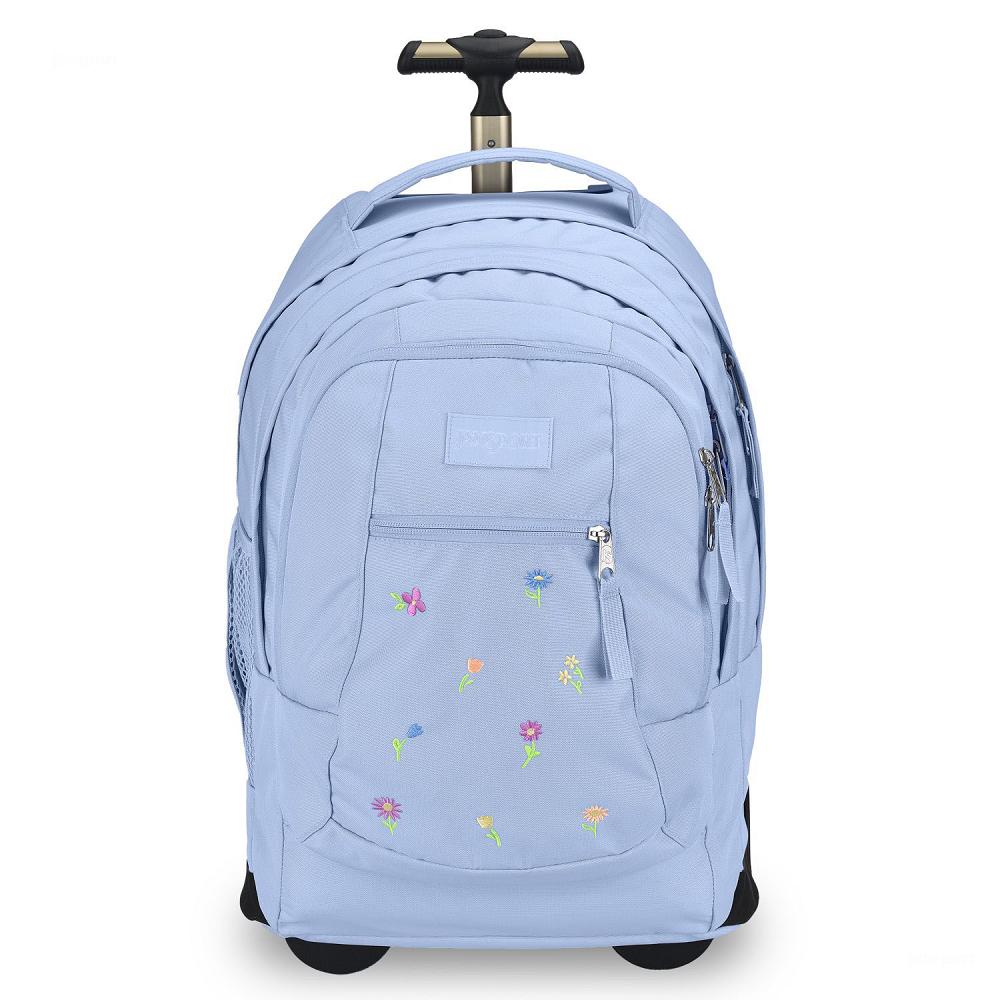 JanSport Driver 8 Rugzak Met Wieltjes Lichtblauw | NL_JS214