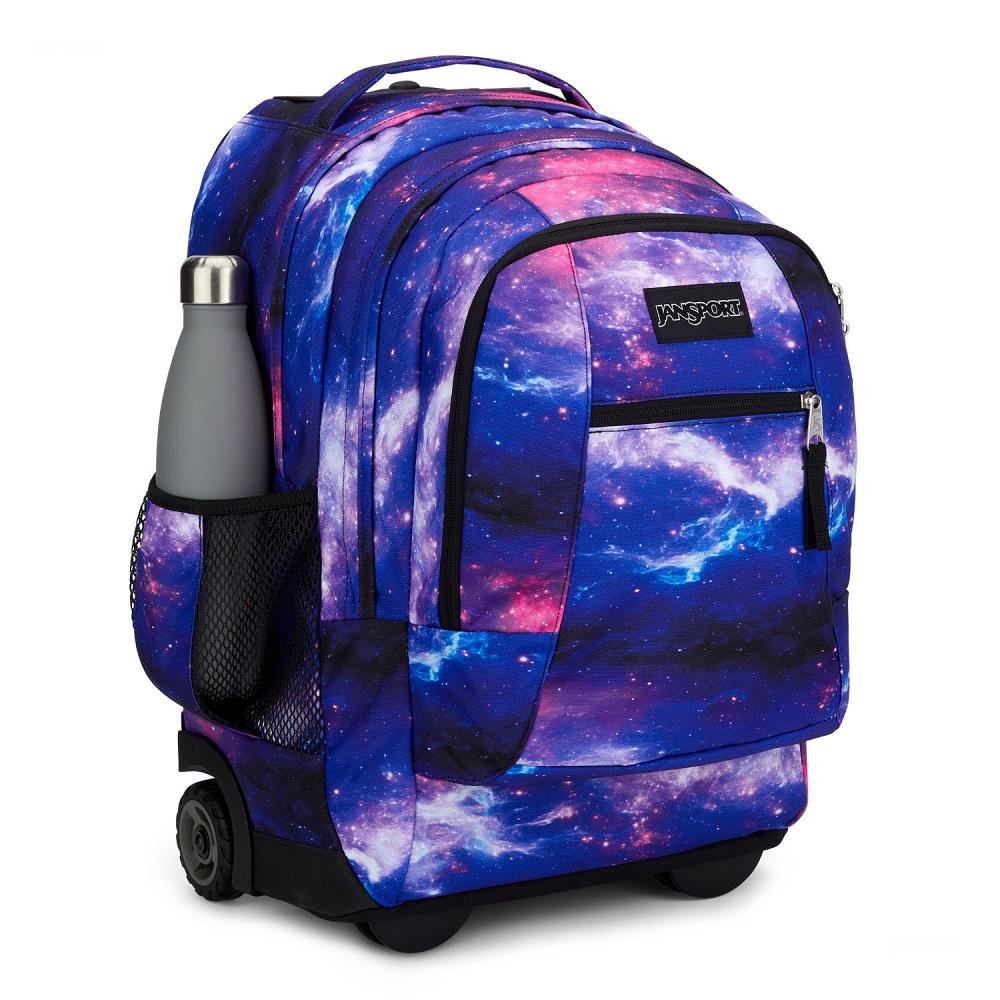 JanSport Driver 8 Rugzak Met Wieltjes Paars Blauw | NL_JS084