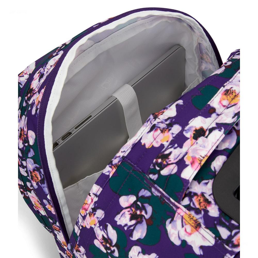 JanSport Driver 8 Rugzak Met Wieltjes Paars | NL_JS492