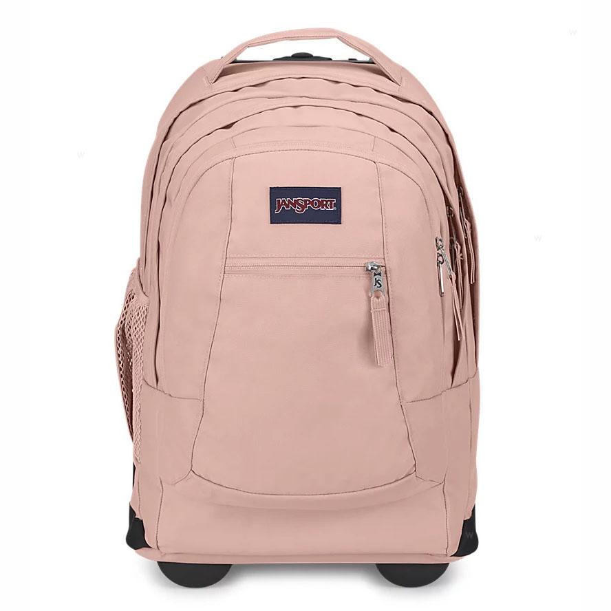 JanSport Driver 8 Rugzak Met Wieltjes Roze | NL_JS314