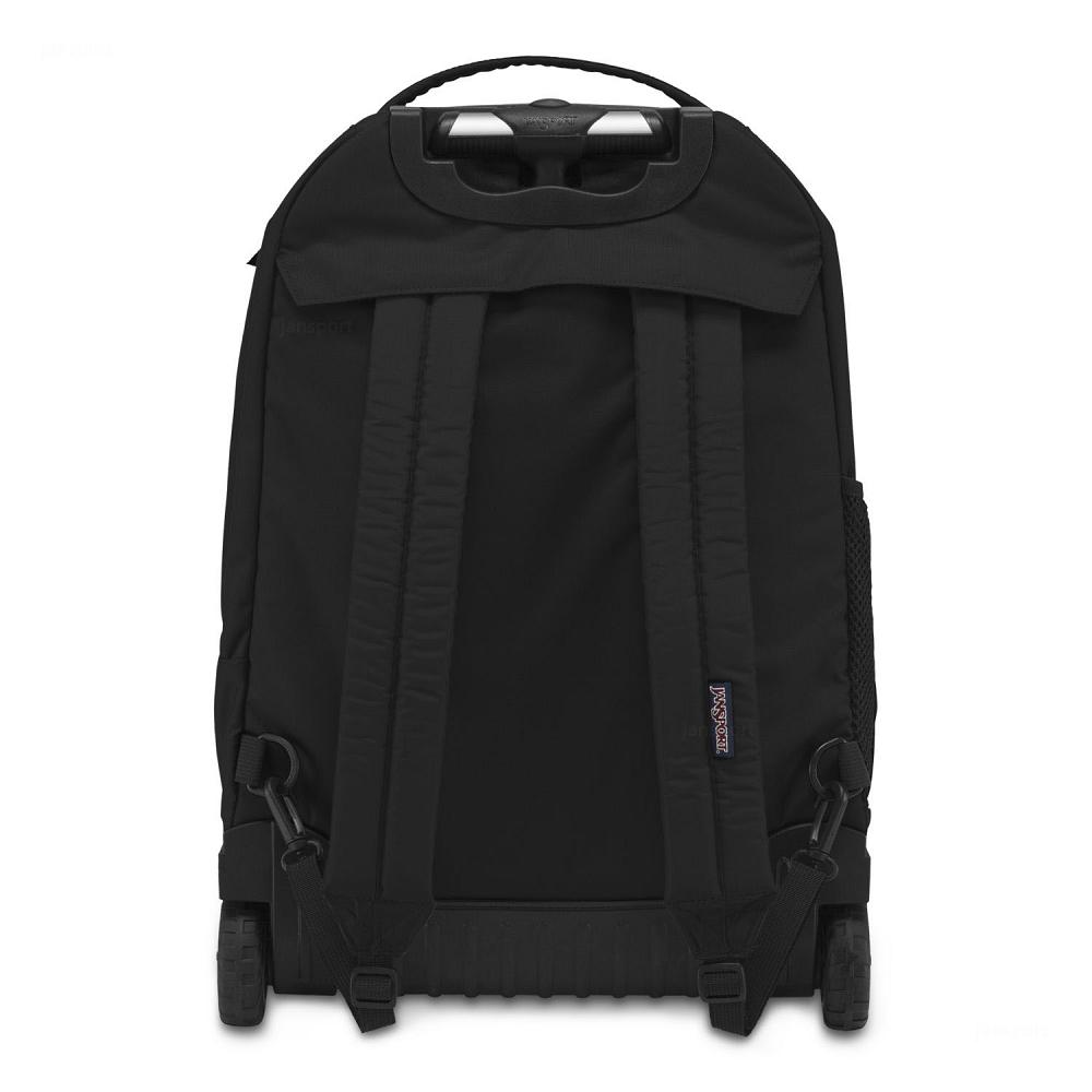 JanSport Driver 8 Rugzak Met Wieltjes Zwart | NL_JS543