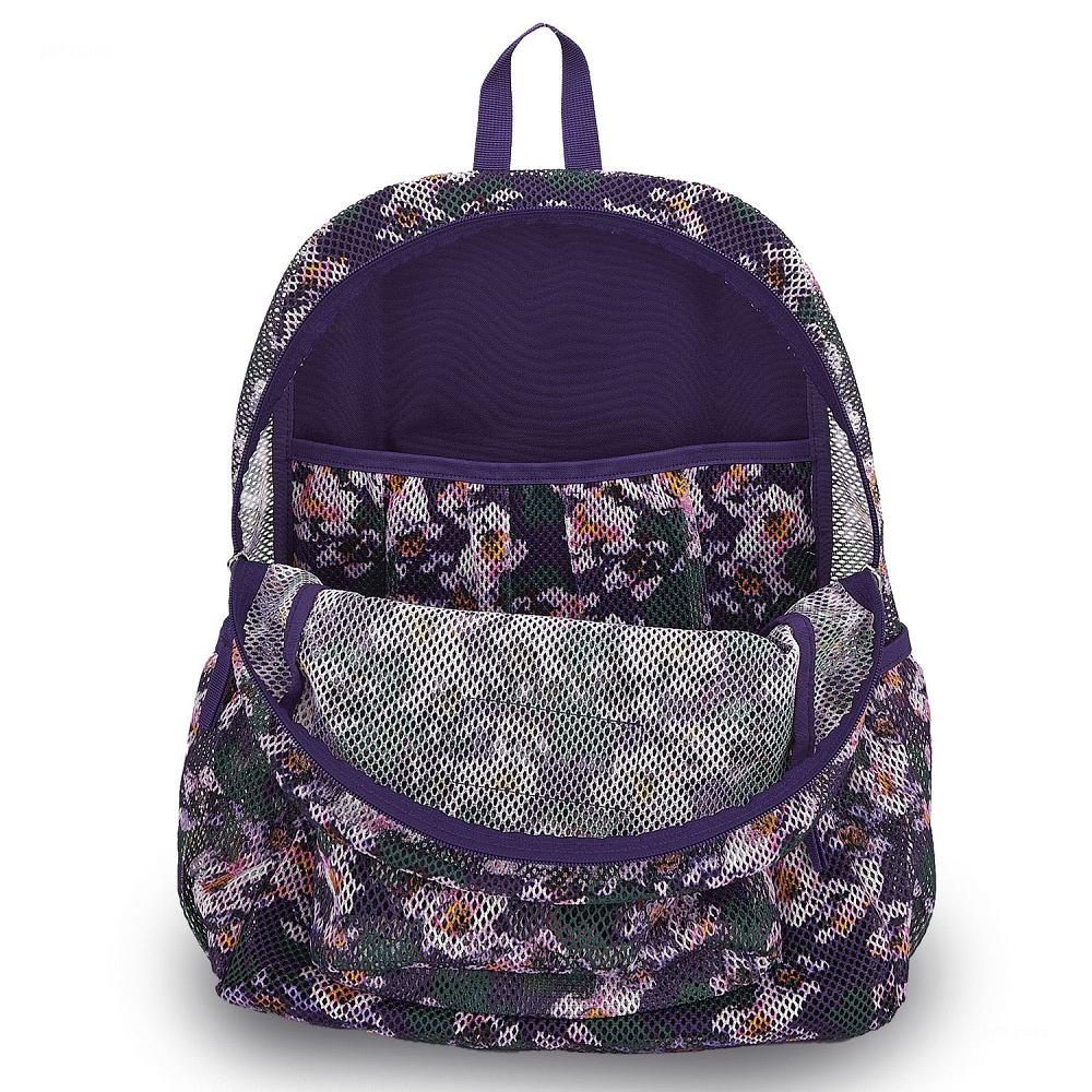 JanSport ECO MESH PACK Laptop Rugzak Paars | NL_JS340