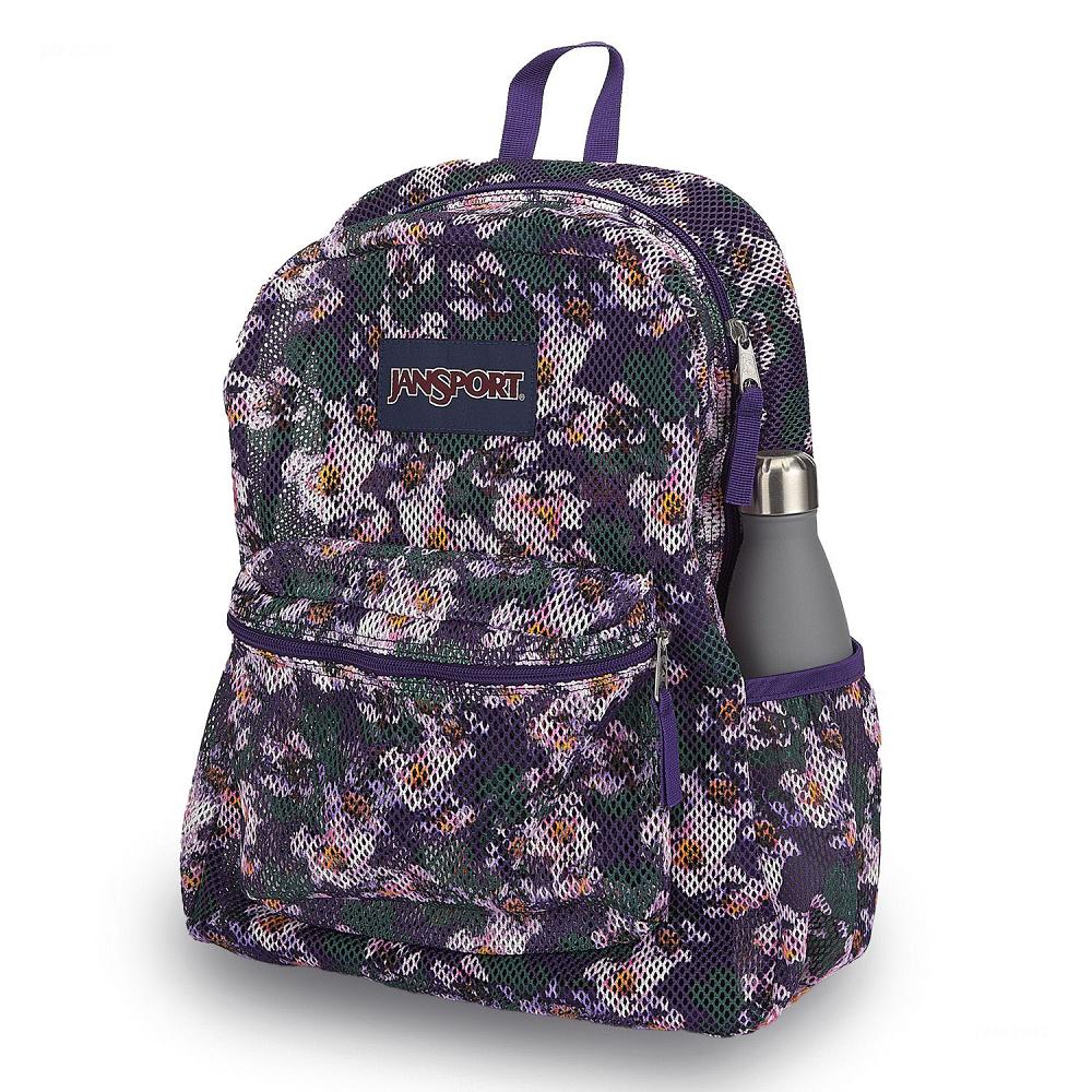 JanSport ECO MESH PACK Laptop Rugzak Paars | NL_JS340