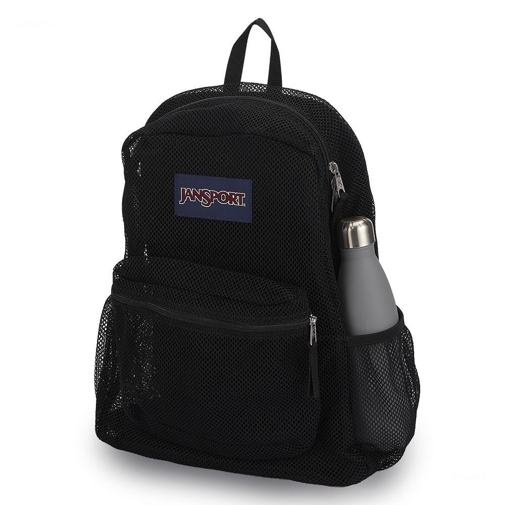 JanSport ECO MESH PACK Schooltas Zwart | NL_JS550