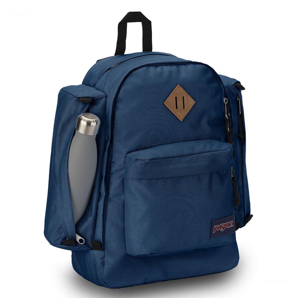 JanSport Field Pack Laptop Rugzak Donkerblauw | NL_JS139