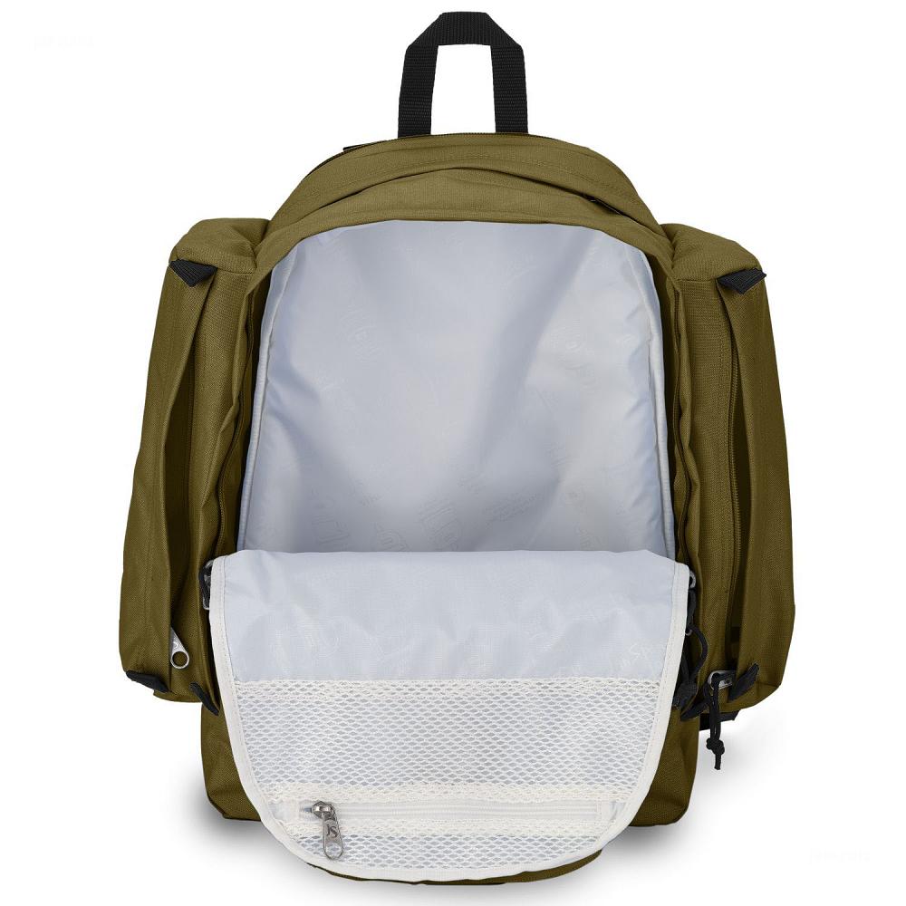 JanSport Field Pack Laptop Rugzak Olijfgroen | NL_JS577